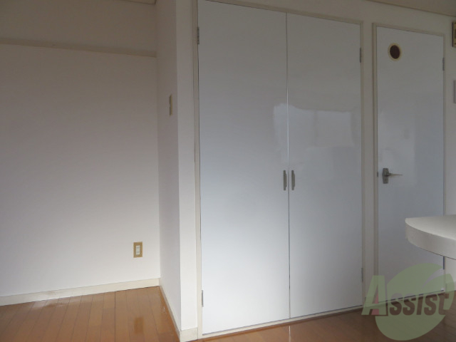 収納　ここに収納があります。収納があると部屋が広く使えます。