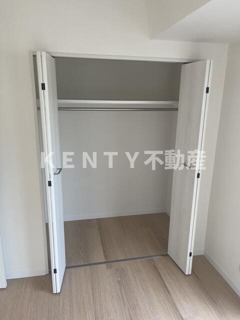 収納　大きなスペースがあり、収納には困りません