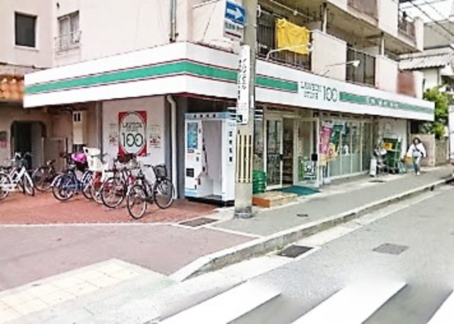 コンビニ　ローソンストア100長田鷹取店（コンビニ）まで148m