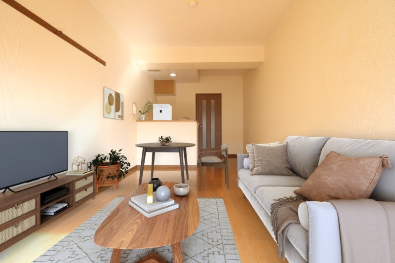 居室・リビング　※ＣＧ写真になります。物件に付帯するものではありません