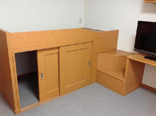 収納　家具・家電つき（家電は部屋によりメーカー等異なります）