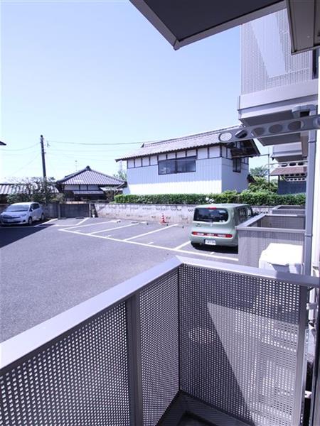 バルコニー　1階のバルコニーです