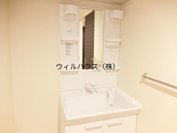 洗面設備　同施工会社イメージ。