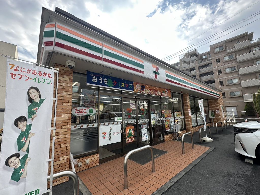 コンビニ　セブン-イレブン 上福岡富士見通り店（コンビニ）まで80m