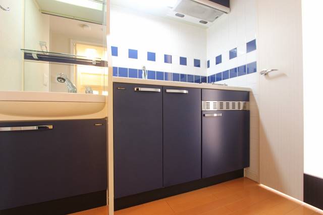 キッチン　ガスコンロ２口です。