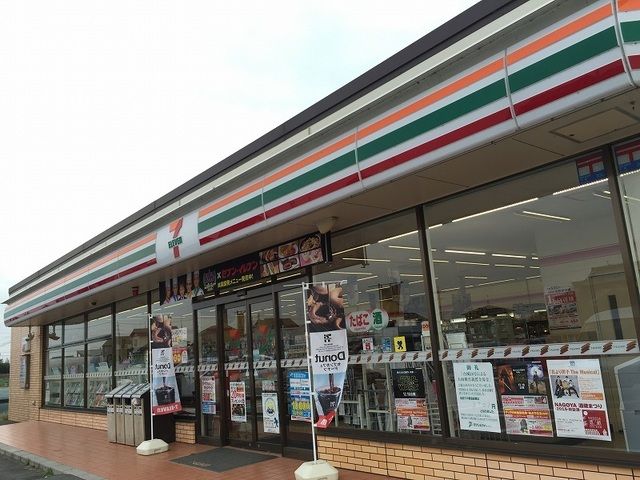 コンビニ　セブンイレブン浜松大久保店（コンビニ）まで450m