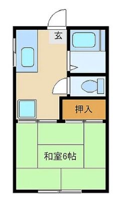 サンフォーブル湘南の間取り写真