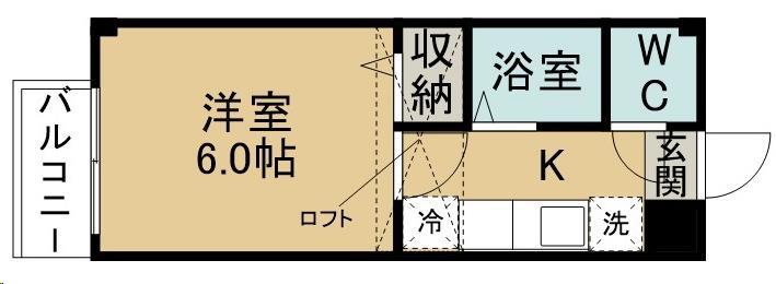 ベルトピア仙台4の間取り写真