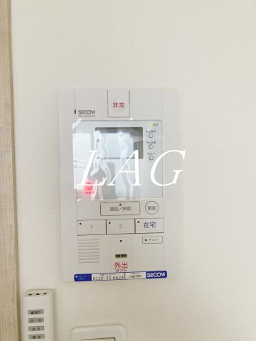 セキュリティ　モニター付きインターフォンです。（同仕様です。）