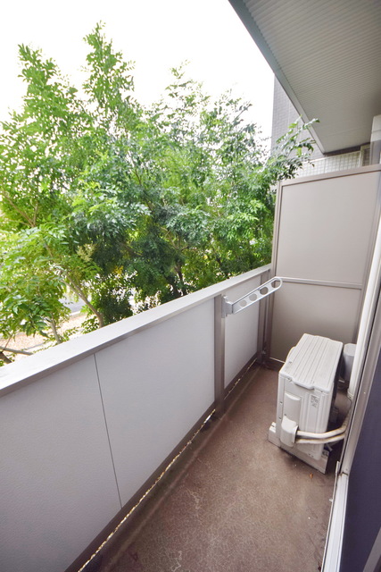 バルコニー　～洗濯物干そうっ～