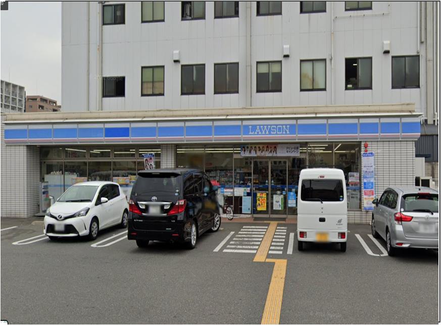 コンビニ　ローソン 東大阪高井田中五丁目店（コンビニ）まで314m