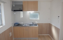 キッチン　同シリーズ物件のモデルルームになります※現況優先