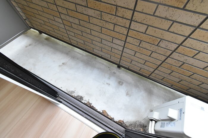 バルコニー　晴れた日にはお外に洗濯物が干せます☆