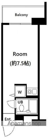 ＪＲ総武線 西荻窪駅 徒歩6分 4階建 築43年の間取り写真