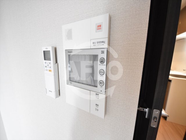 セキュリティ　レジュールアッシュ桜宮リバーコート　TVモニター付きインター