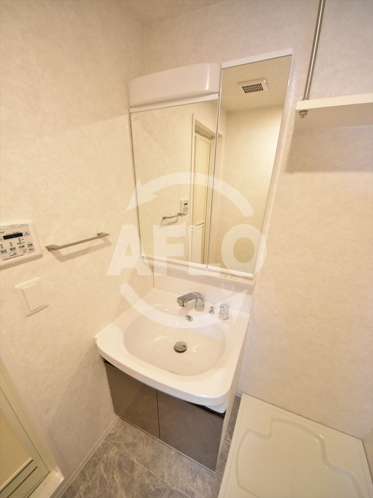 洗面設備　レジュールアッシュ桜宮リバーコート　独立洗面台