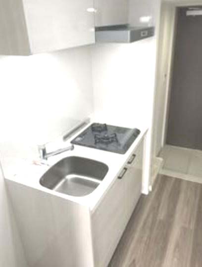 キッチン　★使いやすい二口コンロ、システムキッチン★