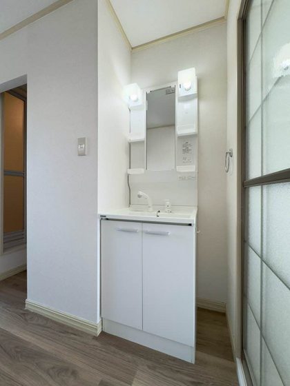 洗面設備　他号室のお写真です