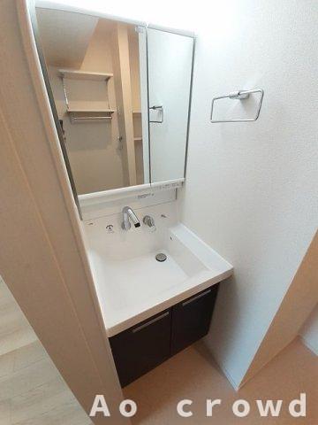 洗面設備　洗面所です