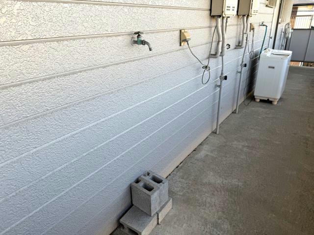 その他設備　室外洗濯機置場