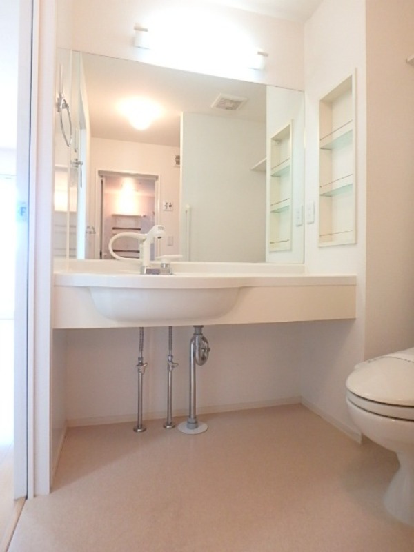 洗面設備　図面と現状に相違がある場合には現状を優先