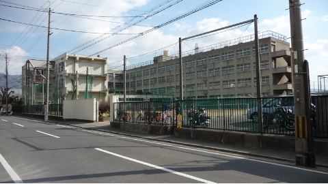 中学校　東大阪市立盾津東中学校（中学校）まで1286m