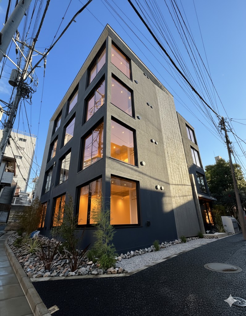 建物外観　スタイリッシュな外観