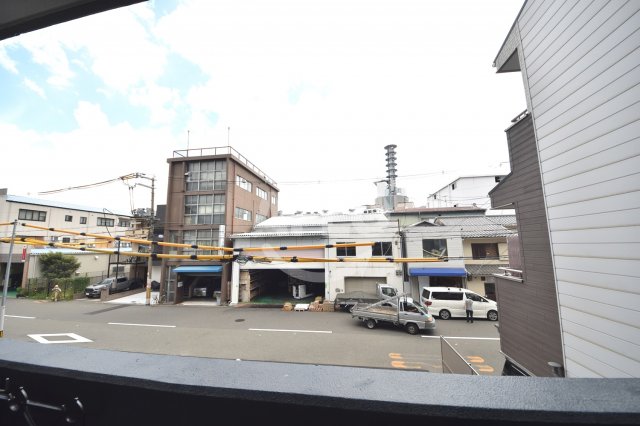 眺望　プレサンスOSAKA DOMECITYスクエア　2階でも眺望