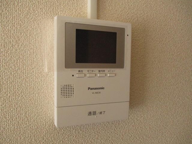 セキュリティ　TVモニターで来客者確認できますよ！