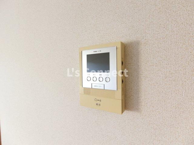 セキュリティ　突然の来客もＴＶモニターホンでしっかり確認。