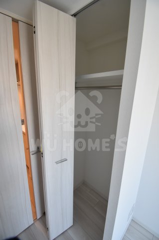 収納　たっぷりとした収納スペースです