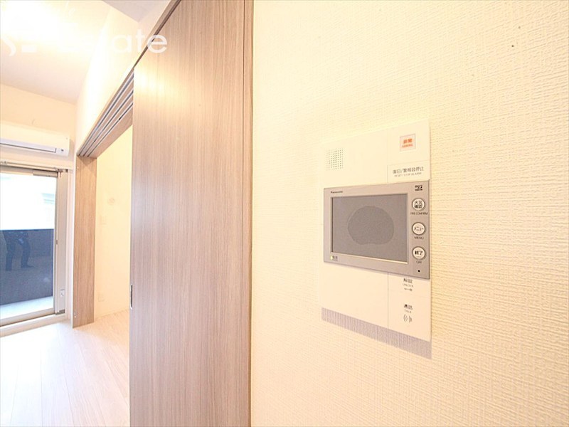 セキュリティ　モニター付きインターホン