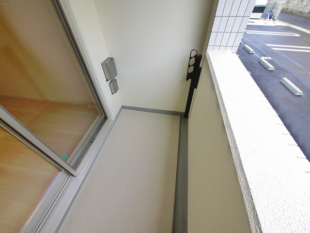 バルコニー　陽当たり良好なバルコニーです
