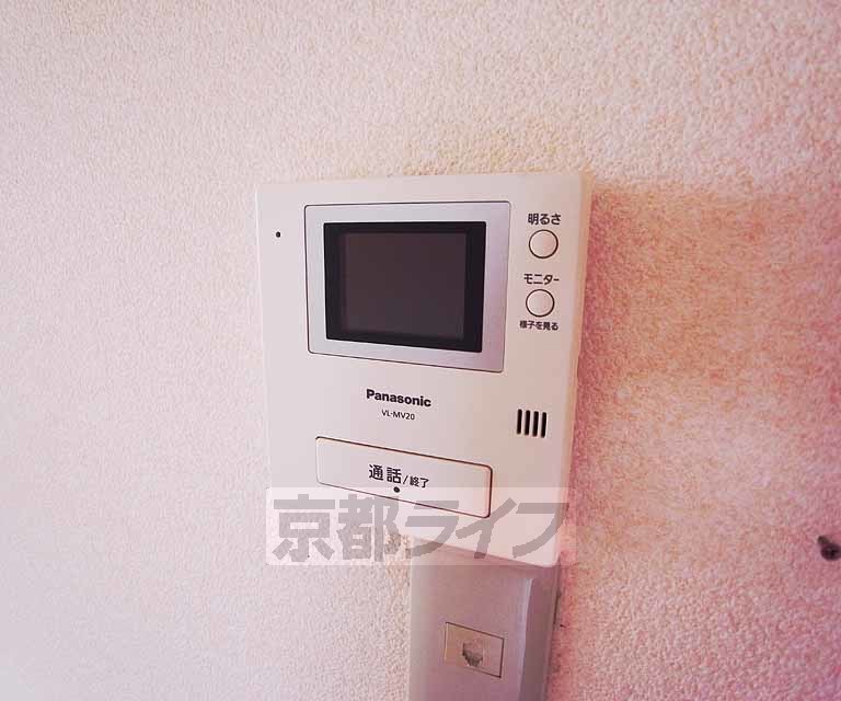 セキュリティ　誰が来たのか確認できます！