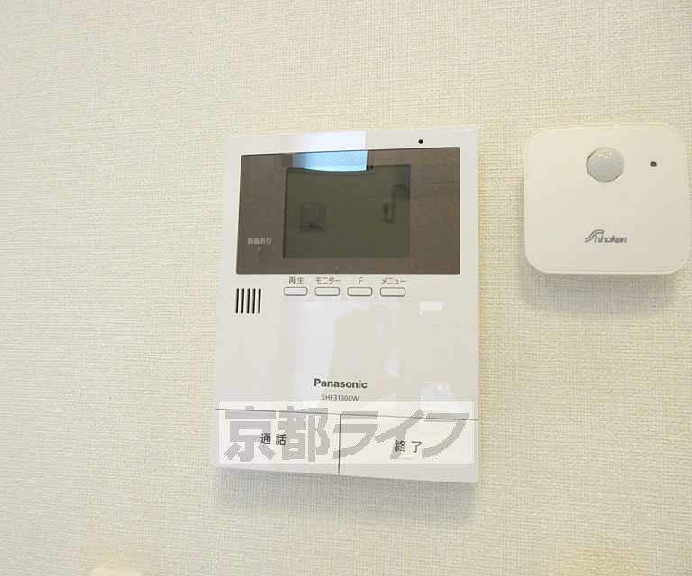 その他設備　モニター付きインターフォンです・