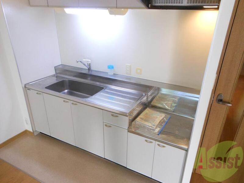 キッチン　好きなガスコンロ置けますね