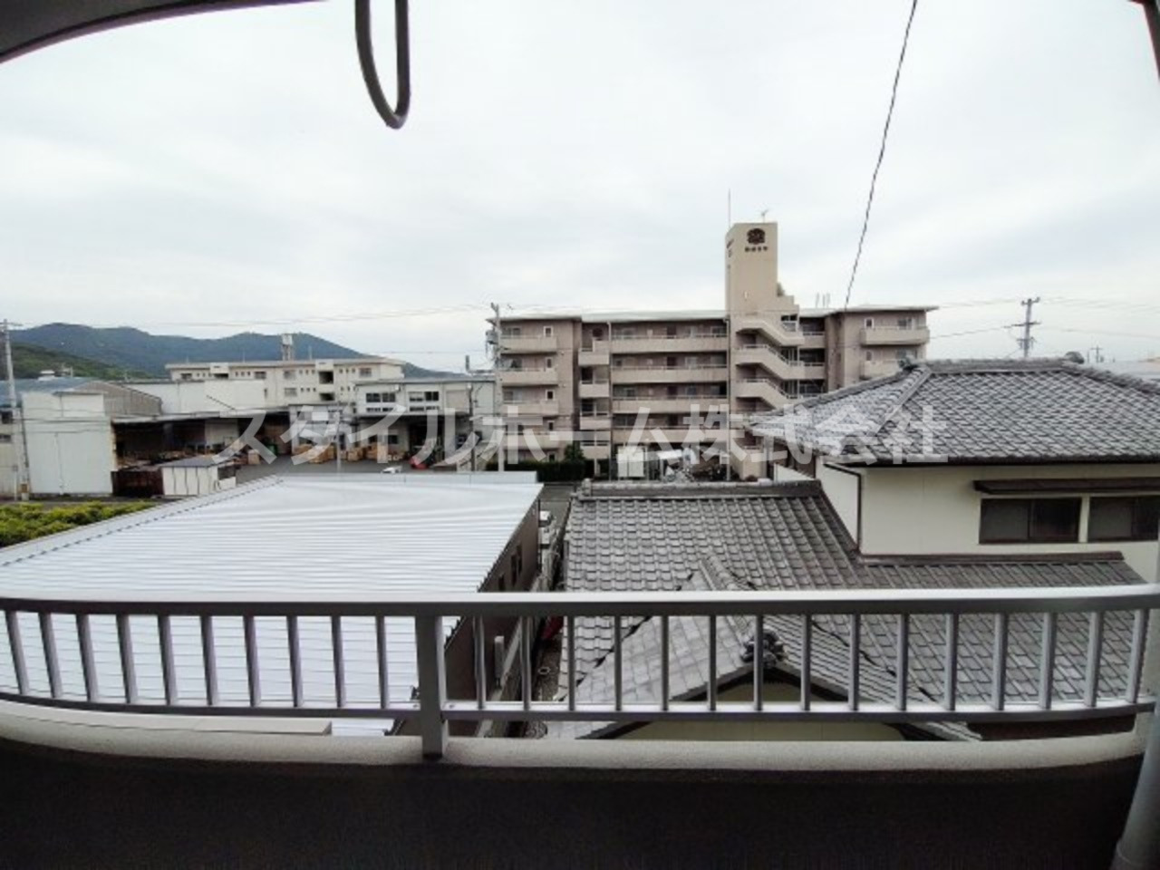 眺望　バルコニーからの展望です。