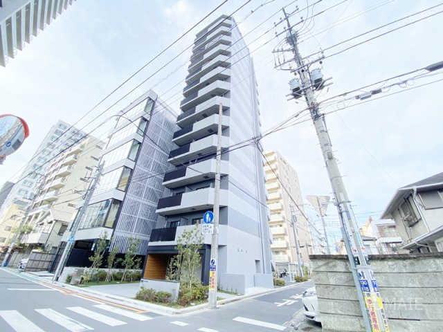 建物外観　14階建てマンション！