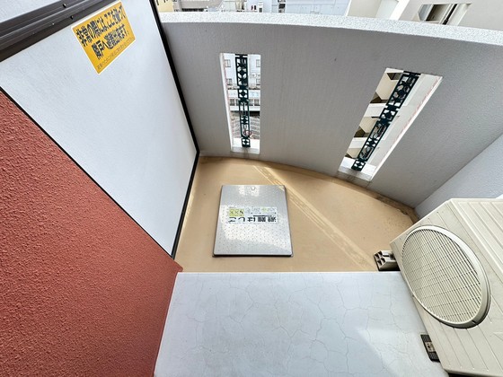 バルコニー　※別部屋の写真です