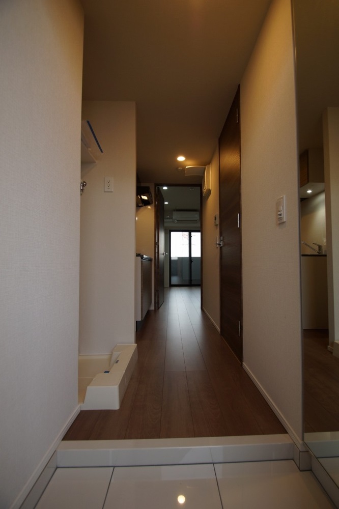 玄関　玄関から。