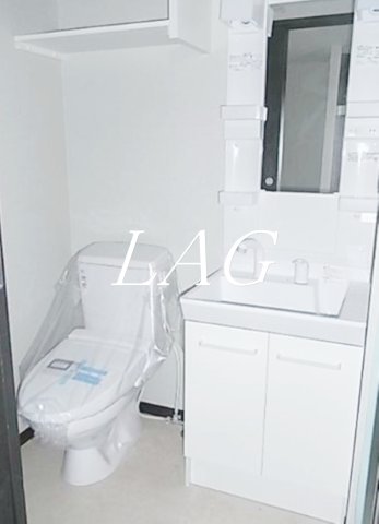 洗面設備　洗面台です。