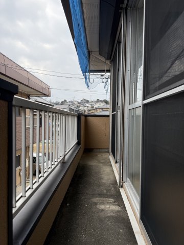 バルコニー　バルコニーがあります