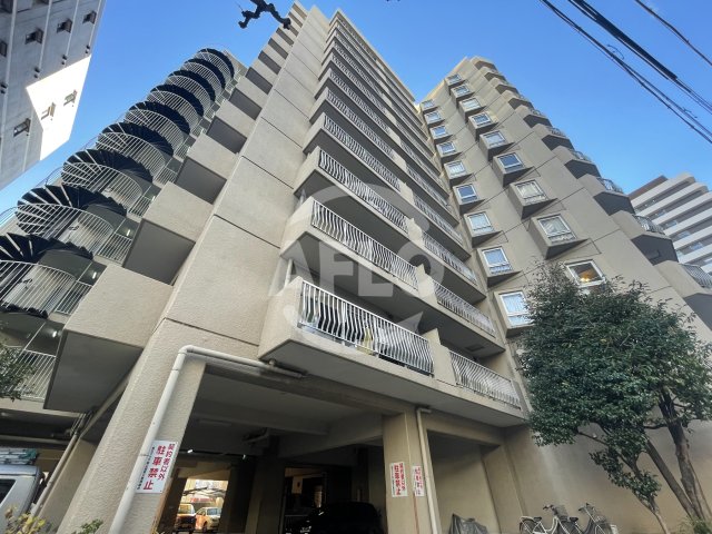 建物外観　朝日プラザ靭公園第二　外観