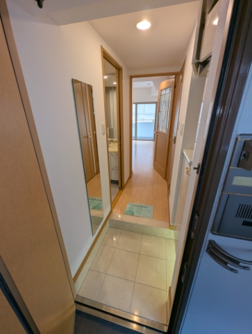 玄関　姿見新品