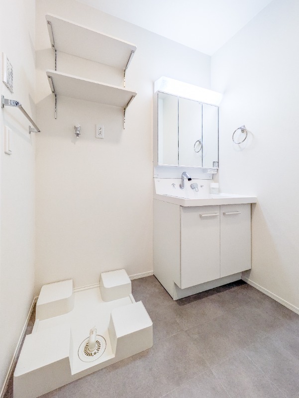 洗面設備　図面と現状に相違がある場合には現状を優先