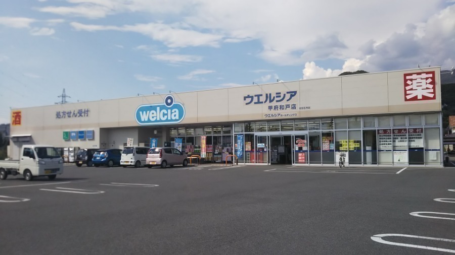 ドラックストア　ウエルシア甲府和戸店（ドラッグストア）まで234m