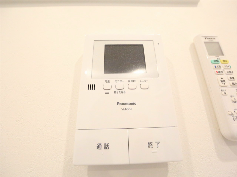 セキュリティ　ＴＶモニター付インターホン