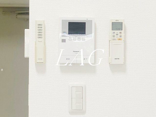 セキュリティ　モニター付インターホンです。