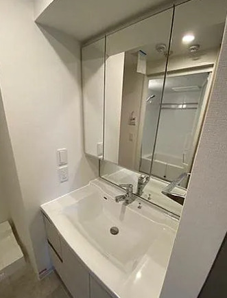 洗面設備　同タイプ部屋　参考写真です