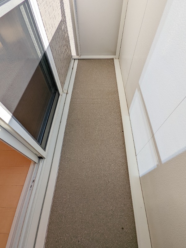 バルコニー　図面と現状に相違がある場合には現状を優先